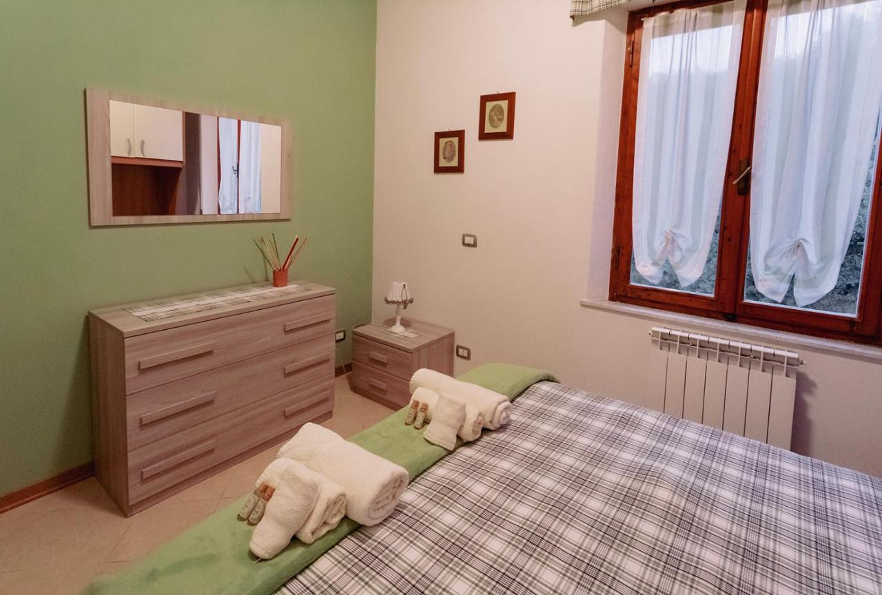 Il Trabucco E La Terrazza Della Val D' Orcia Apartment ซันกีรีโกดอร์เชีย ภายนอก รูปภาพ